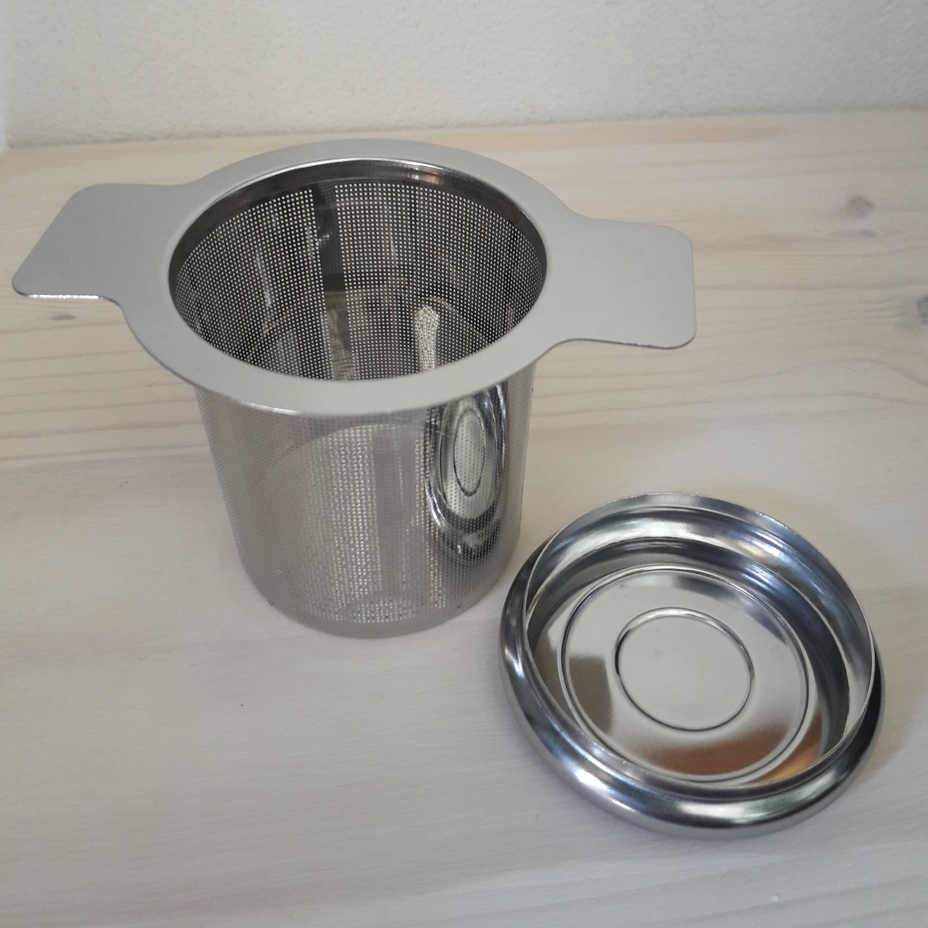 Filtre à thé en feuille 'Infusio' en acier inox (4,5cm), Vente en ligne -  Teasenz.fr